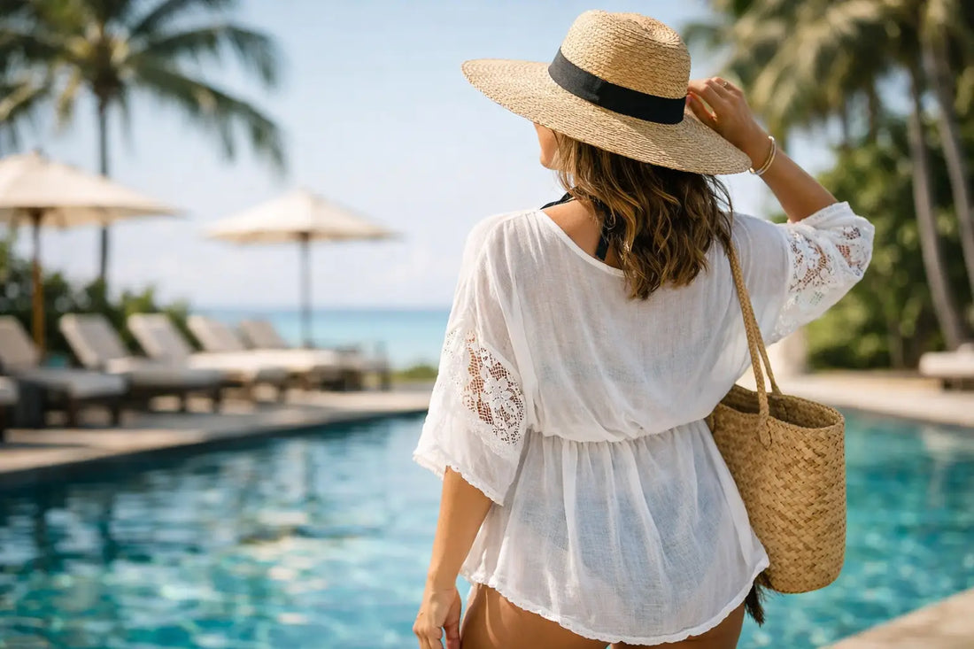 How to Choose a Swim Cover Up That Flatters