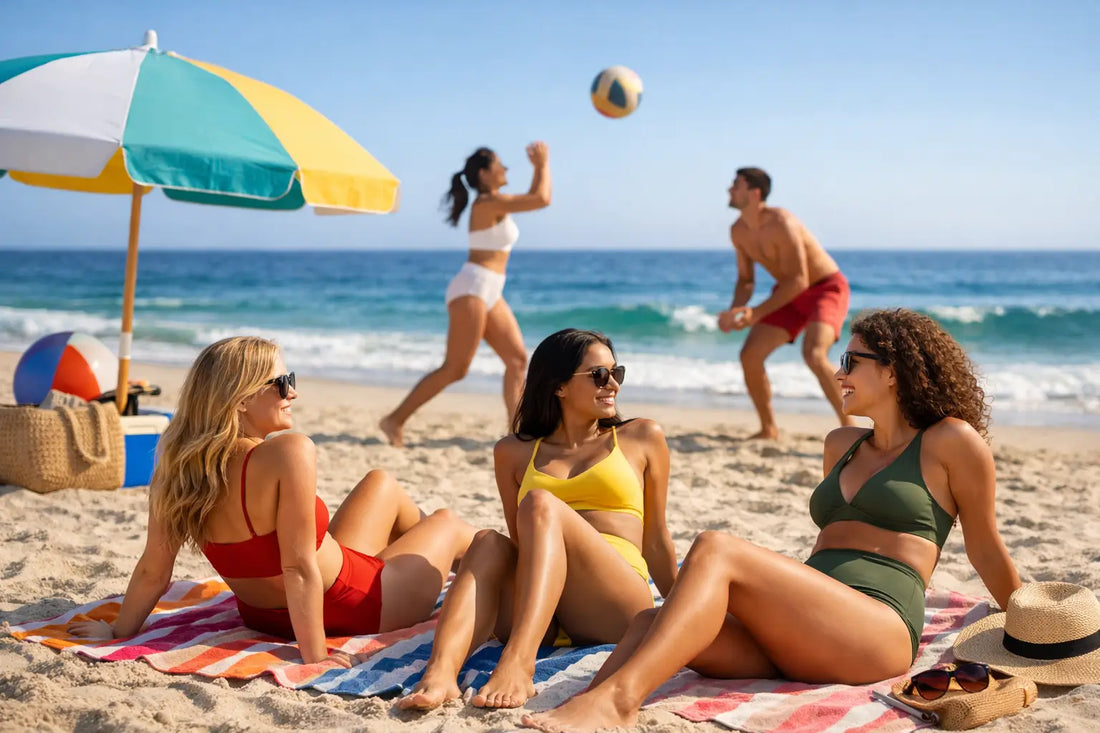 Why High-Waisted Two-Piece Swimsuits Win